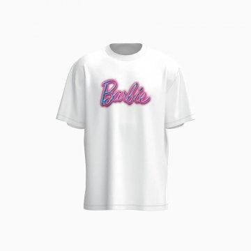 Barbie print boxy fit short sleeve T-shirt