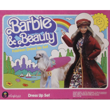 Barbie & Beauty Colorforms Fashion Dress Up Set