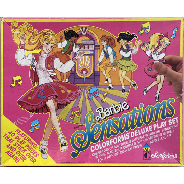 Barbie And The Sensations Colorforms Deluxe Play Set