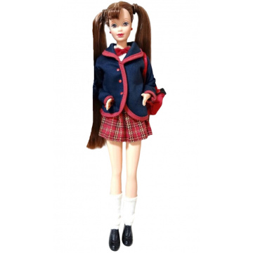 School Girl Reina (Japan) brunette