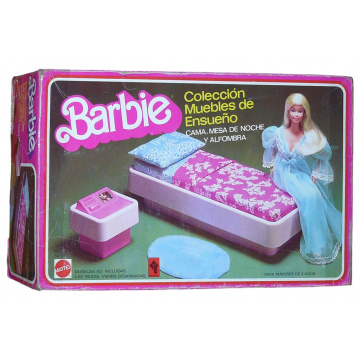 Barbie Colección de Muebles de Ensueño Cama (Rotoplast)