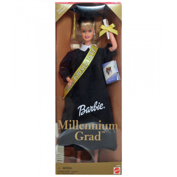 Millennium Grad Black Gown Barbie Doll