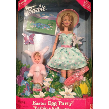Barbie Easter Egg Party Barbie and Kelly Doll Gift Set