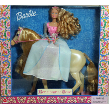 Barbie Renaissance Rose Giftset - Barbie Doll & Horse