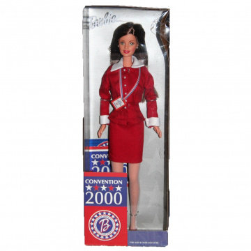 2000 Convention Democratic Delegate Barbie (brunette)