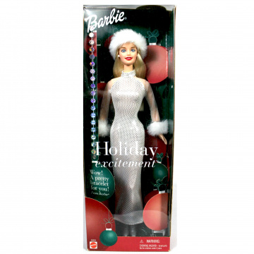 Holiday Excitement Barbie Doll (blonde)