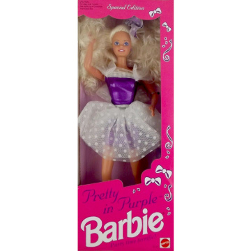 Pretty In Purple Barbie Doll