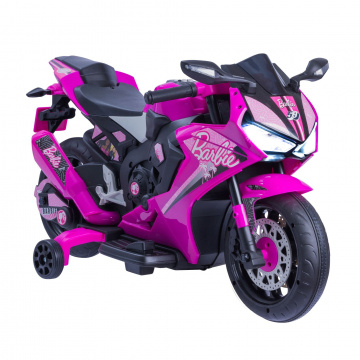 Barbie by Flybar, 6-Volt Ride-On Motorcycle, for Kids, Ages 3+, up to 65 lbs, 1 mph