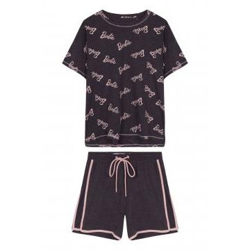 Barbie gray 100% cotton short pajamas