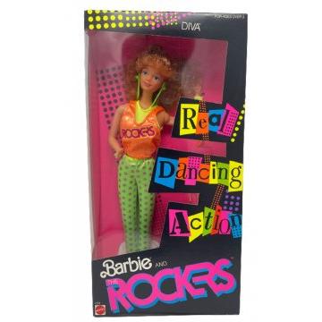 Real Dancing Action Barbie and the rockers Diva Doll