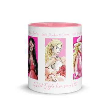 Barbie Style Icon White Mug