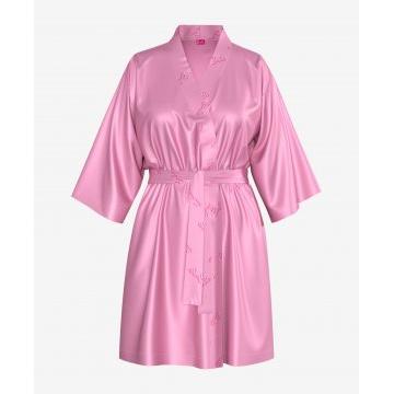 Barbie licensed women's satin robe