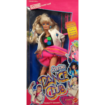 Dance Club Barbie Doll with Cassette (Blonde)