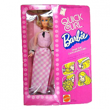 Quick Curl Barbie Doll