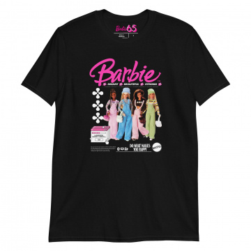 Barbie 2000's Fashion Black T-Shirt