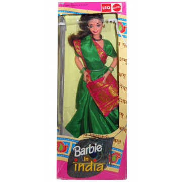 Barbie in India (green Sari) Barbie Doll