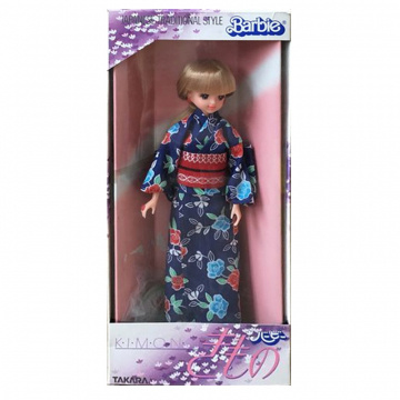 Barbie Kimono Collection (blue/red kimono)
