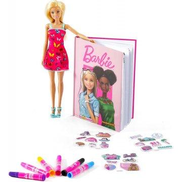 Trendy Style 2 in 1 – Barbie Doll and Diary Set