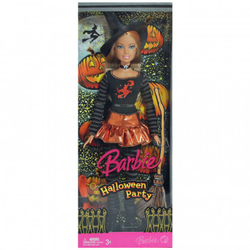 Halloween Party Barbie Doll