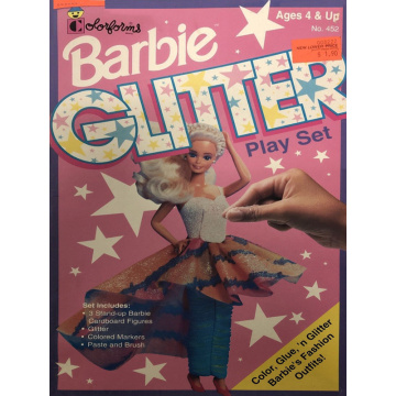 Colorforms Barbie Glitter Playset