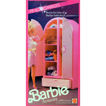 Barbie Pink Sparkles Armoire