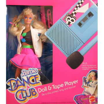 Barbie Dance Club Doll & Tape Player