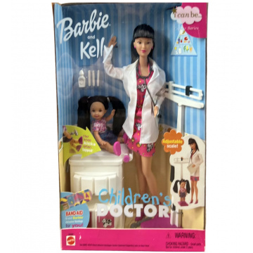 Barbie® and Kelly® Dolls Children's Doctor (Asian)