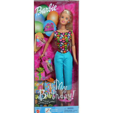 It's My Birthday Barbie Doll