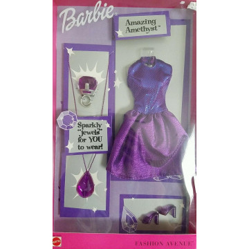Barbie Amazing Amethyst Jewel Sparkle Fashion Avenue™