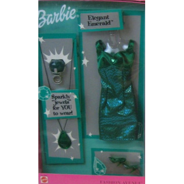 Barbie Elegant Emerald Jewel Sparkle Fashion Avenue™