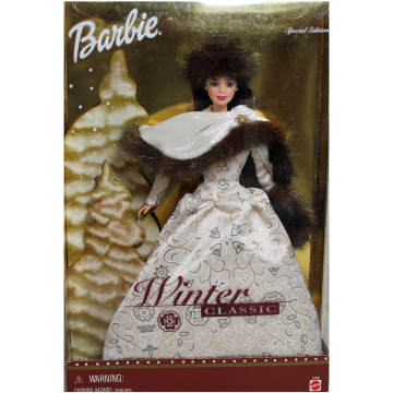 Winter Classic Barbie Doll (brunette)