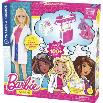 Thames & Kosmos Barbie STEM Kit with Nikki Scientist Doll