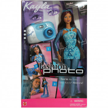 Barbie Kayla Fashion Photo Doll AA