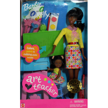 Art Teacher Barbie & Kelly (AA)