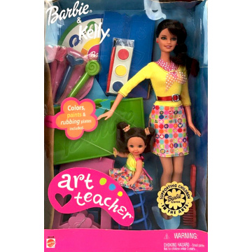 Art Teacher Barbie & Kelly (Hispanic)