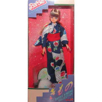 Barbie Kimono Collection (blue/red kimono)