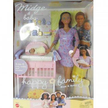 Barbie® Happy Family™ Midge® (not pregnant) & Baby Dolls AA (WalMart))