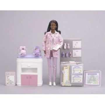Baby Doctor Barbie® Doll (African American)
