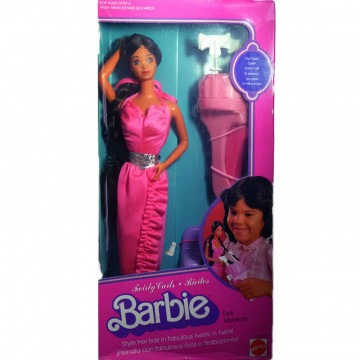 Twirly Curls Barbie Doll (Hispanic)