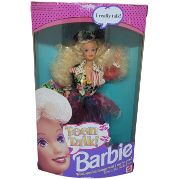 Teen Talk Barbie Doll (blonde)