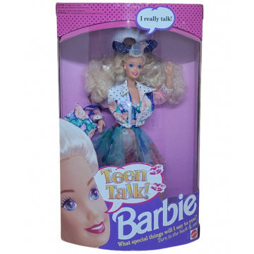 Teen Talk Barbie Doll (blonde)