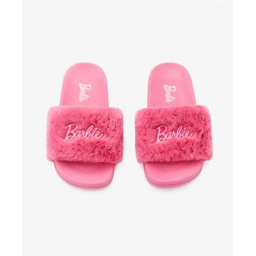 Barbie licensed plush slippers
