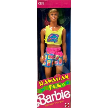 Hawaiian Fun Barbie Ken Doll