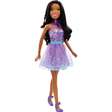 Barbie 28-inch Best Fashion Friend Nikki Doll (purple)