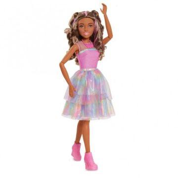 Barbie 28-inch Best Fashion Friend Tie-Die, Brown Hair