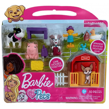 Barbie Pets Play Farm Set 