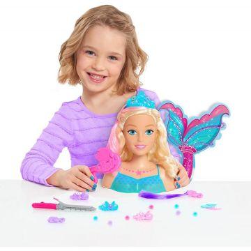 Barbie Dreamtopia Mermaid Styling Head, 22 pieces, by Just Play
