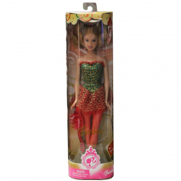 Christmas Ballet Dancer Barbie Doll