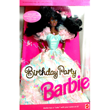 Birthday Party Barbie Doll (AA)