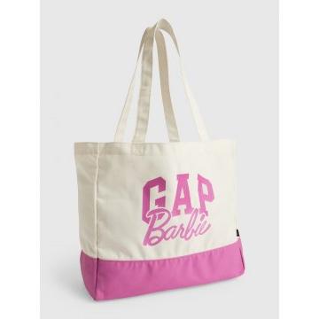 Gap × Barbie™ Logo-Embossed Recycled Fabric Tote Bag